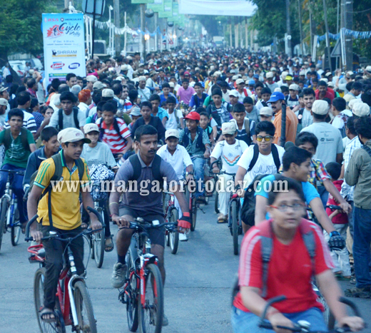 Rx Life Cycle Rally in Mangalore